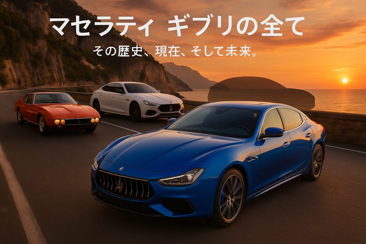 【マセラティ ギブリ完全ガイド】新型価格・維持費・故障から中古車情報まで網羅