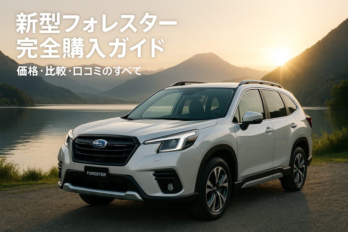 新型フォレスター